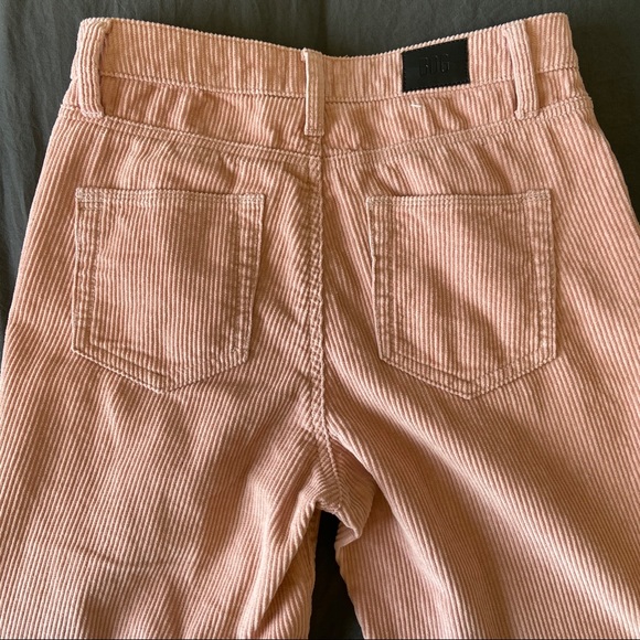 Urban Outfitters High-Rise Mom Pink Corduroy Pants - Picture 3 of 6